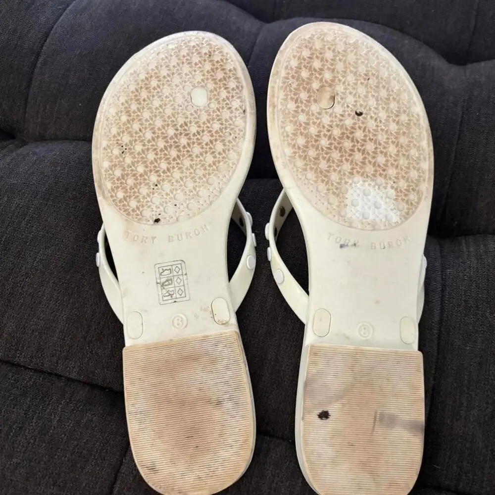 Tory burch white cream